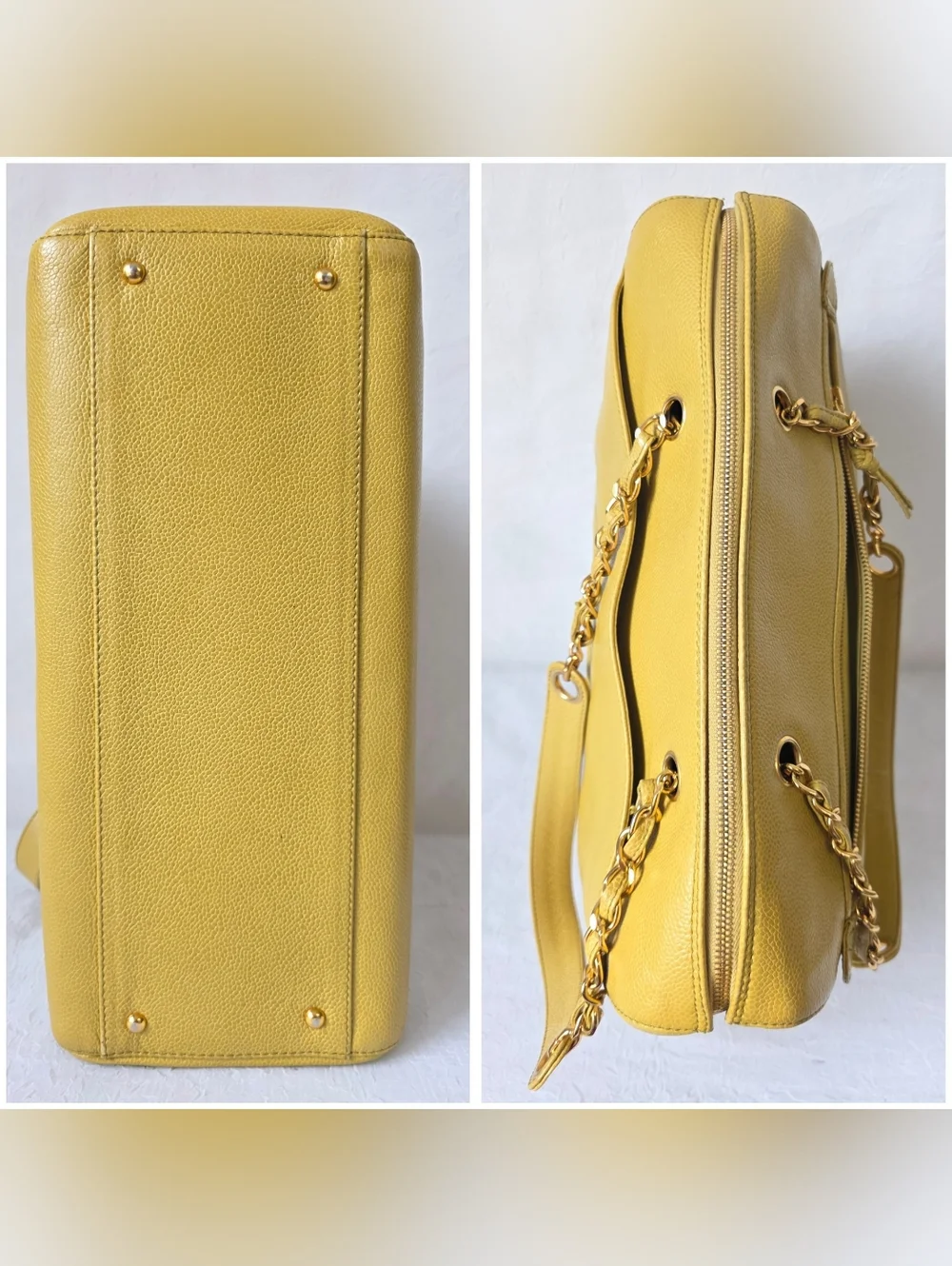 Auth Chanel CC Caviar Coco Mark Shoulder Bag - Picture 9 of 12
